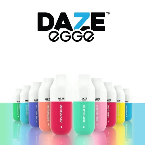 7 Daze Egge Disposable - Strapple Iced [3000 puffs] - V4S