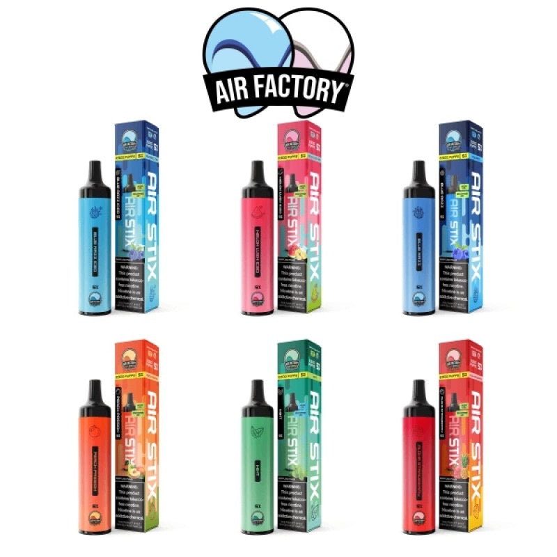 Air Stix Disposables by Air Factory - Blue Razz Iced - 2500 puffs [CLEARANCE] - V4S