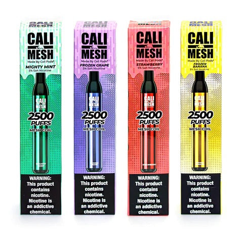 Cali Mesh Disposable [2500 puffs] - Mighty Mint - V4S