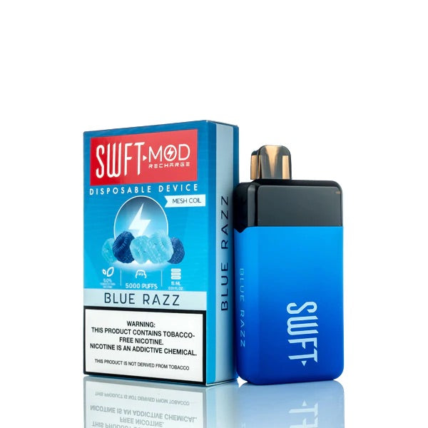 SWFT Mod Disposable Device [5000 puffs] - Blue Razz - V4S