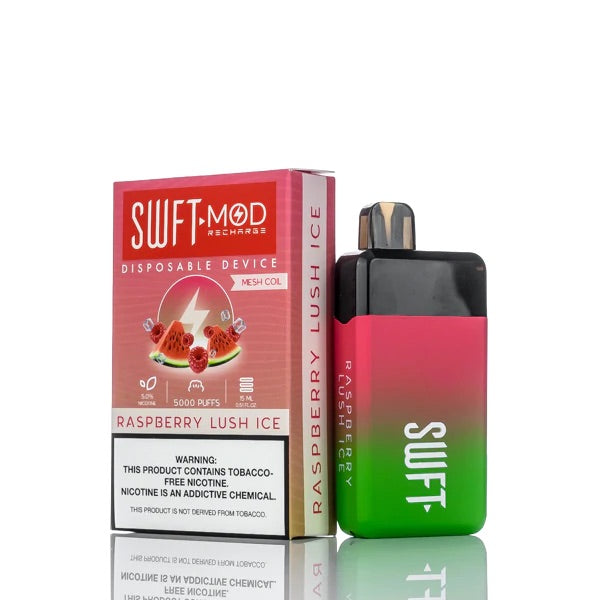 SWFT Mod Disposable Device [5000 puffs] - Raspberry Lush Ice - V4S