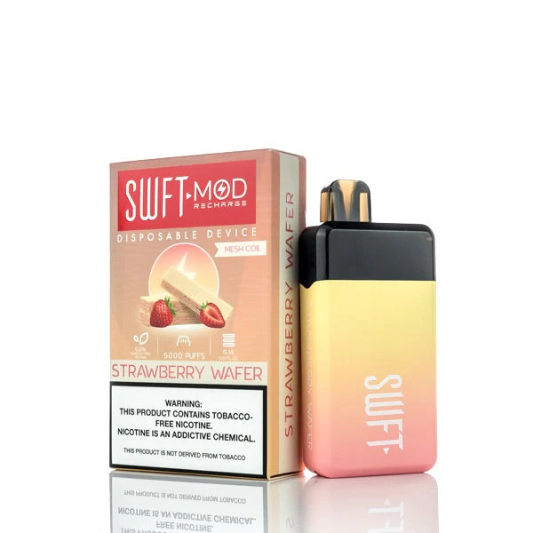SWFT Mod Disposable Device [5000 puffs] - Strawberry Wafer - V4S