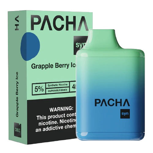 Pacha Syn Disposable by Pachamama - Grapple Berry Ice [4500 puffs] - V4S
