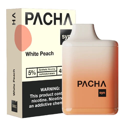 Pacha Syn Disposable by Pachamama - White Peach [4500 puffs] - V4S