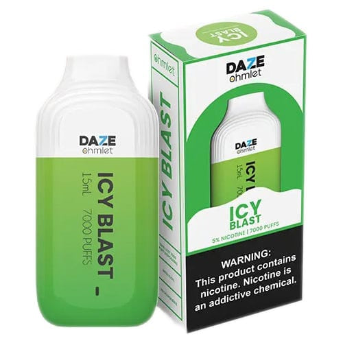 7 Daze Ohmlet Disposable - Icy Blast [7000 puffs] - V4S