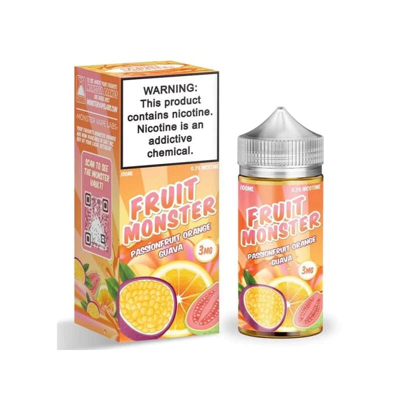 Fruit Monster - Passionfruit Orange Guava - 100ml - V4S