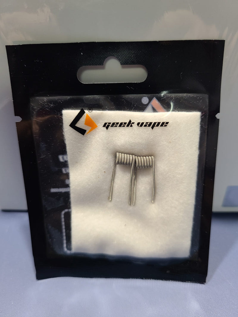 Geekvape Fused Clapton 28 gauge x2 32 (ni80) Geekvape Fused Clapton 28 gauge x2 32 (ni80)