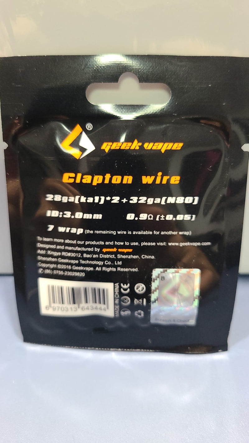 Geekvape Fused Clapton 28 gauge x2 32 (ni80) - V4S