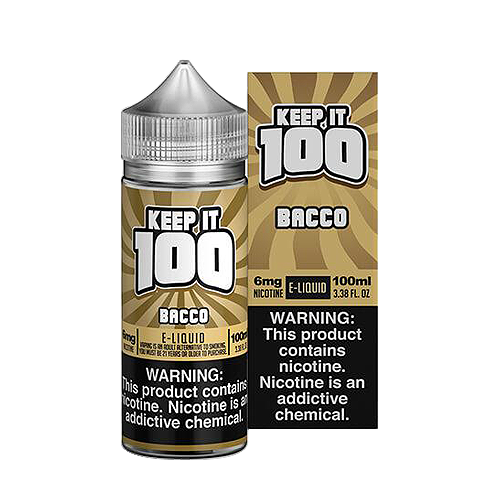 Keep it 100 - Bacco 100ml - V4S
