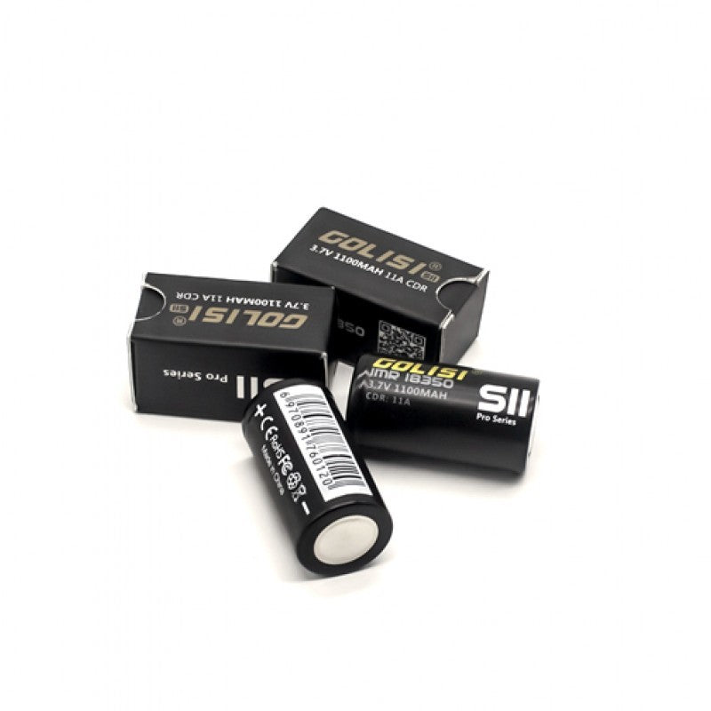 Golisi S11 - 18350 - 1100mAh Pro Series Batteries - V4S