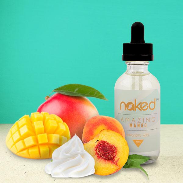 Naked - Amazing Mango 60ml [CLEARANCE} - V4S