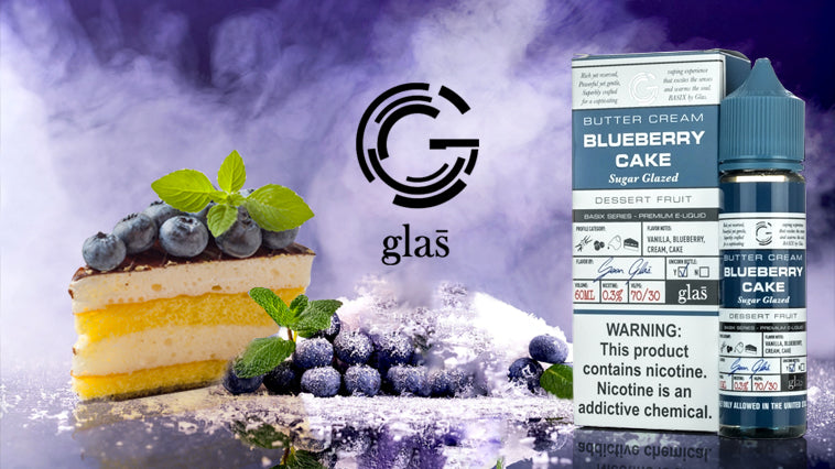 Glas - Basix Series - Blueberry Cake 60ml - V4S