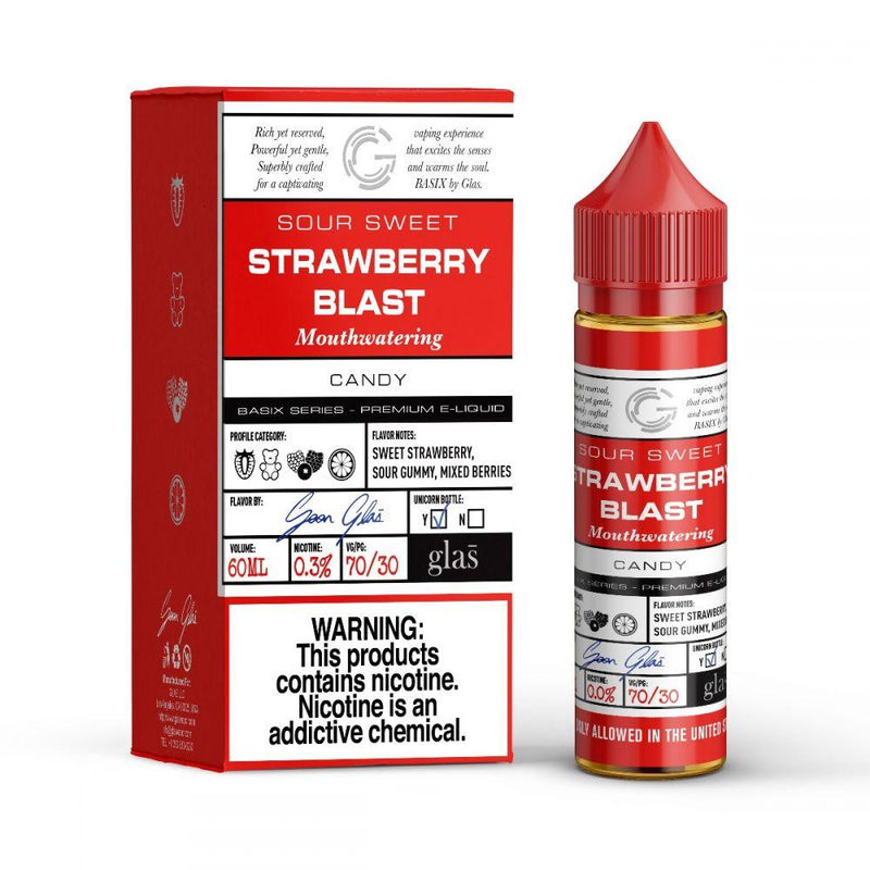 Glas - Basix Series - Strawberry Blast 60ml - V4S