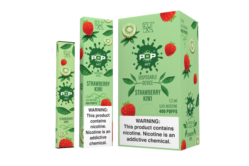 Pop 1.2 ml Disposables 5% Nic - Strawberry Kiwi [CLEARANCE] - V4S