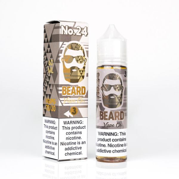 072519_Beard-No.24Box Beard Vape Co - #24 60ml [CLEARANCE} - V4S