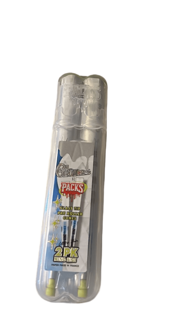 Packs Glones pre-rolled cone + glass tip [2 pk]