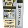 Bud Vape RAMBO Blueberry Cotton 2000 puffs [CLEARANCE]