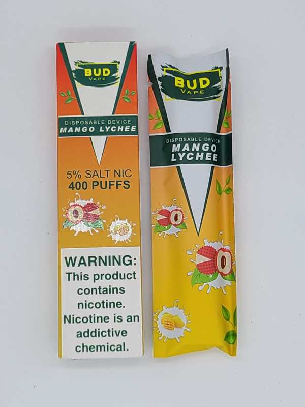 Bud Vape Disposables - Mango Lychee [CLEARANCE] - V4S