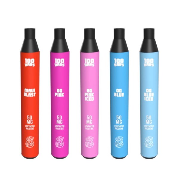Keep It 100 Bars Disposable - OG Blue Iced - 2000 puffs [CLEARANCE] - V4S