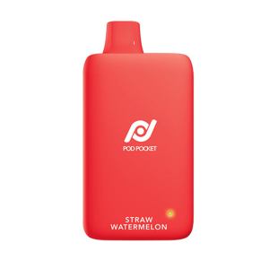 Pod Pocket Disposables [7500 Puffs] - Straw Watermelon (CLEARANCE)