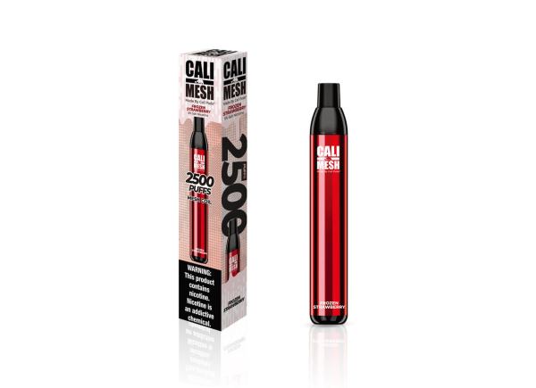 Cali Mesh Disposable [2500 puffs] - Frozen Strawberry - V4S