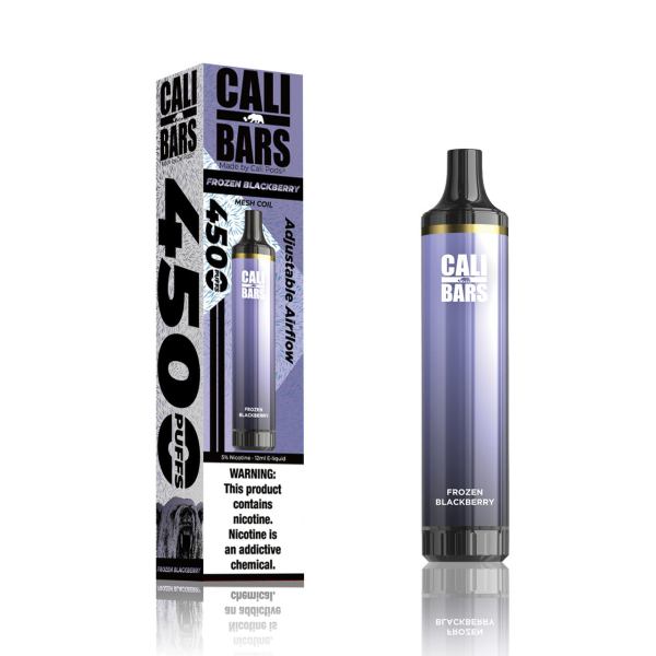 Cali Bars Disposable [4500 puffs] - Frozen Blackberry [CLEARANCE]