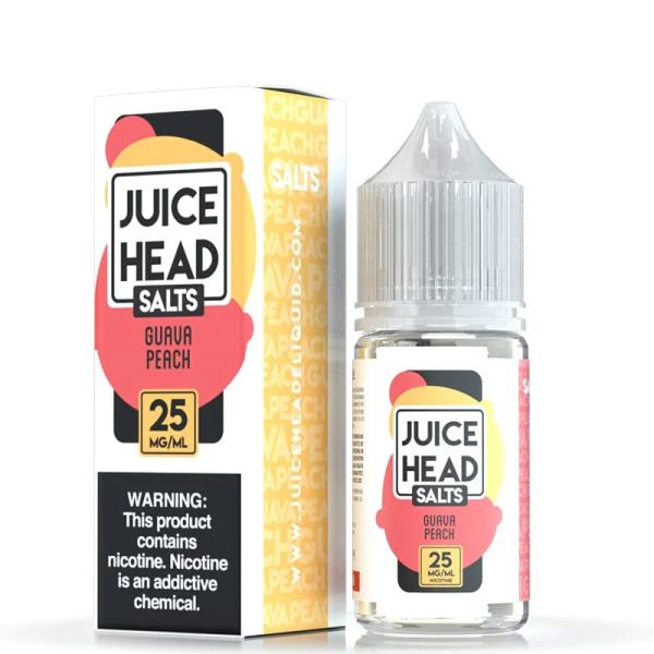 Juice_Head_SALT_-_Guava_Peach Juice Head SALT - Guava Peach - V4S