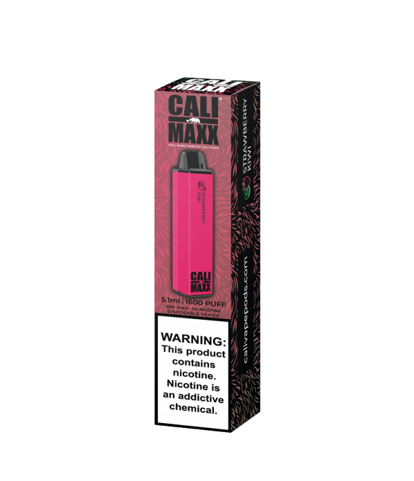 Strawberry_Kiwi__04071.1597184556 Cali MAXX Disposable 1600 puffs - Frozen Strawberry Kiwi - V4S