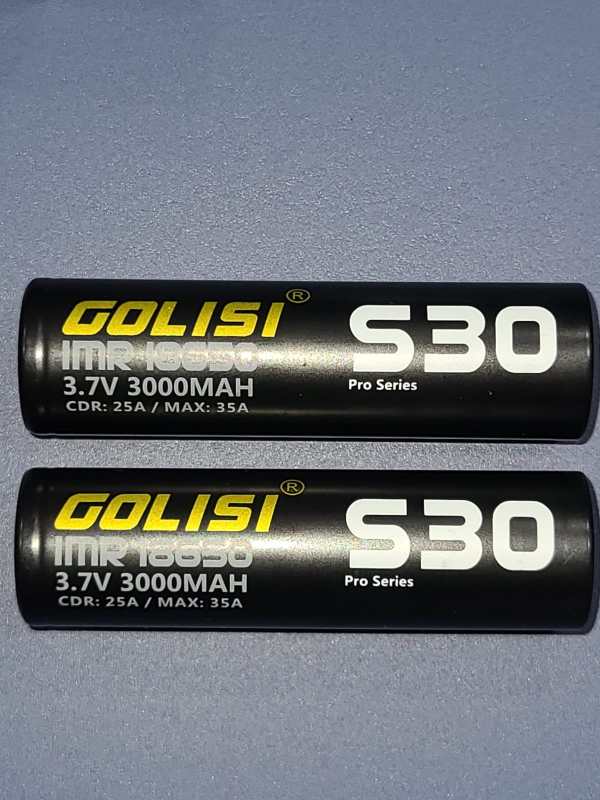 V4S-GolisiS30batteries-3 Golisi S30 - 18650 - 3000mAh Pro Series Batteries - V4S