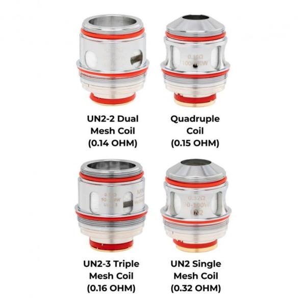Uwell Valyrian II Replacement Coils - V4S