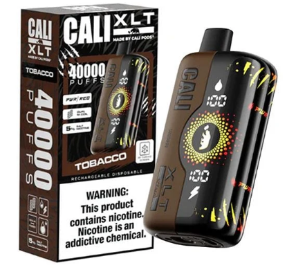 Cali XLT Disposable [40,000 puffs] – Tobacco