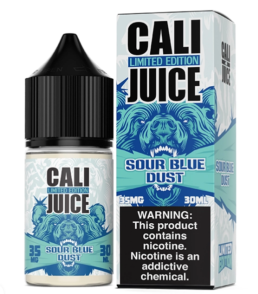 Cali Salt Nic 30ml - Sour Blue Dust [35mg-50mg]